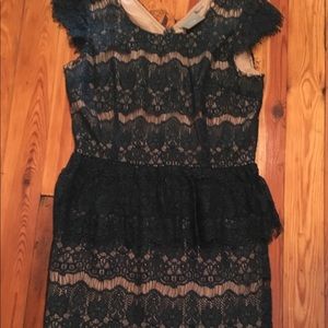 Anthropologie Maeve Elsa Peplum dress
